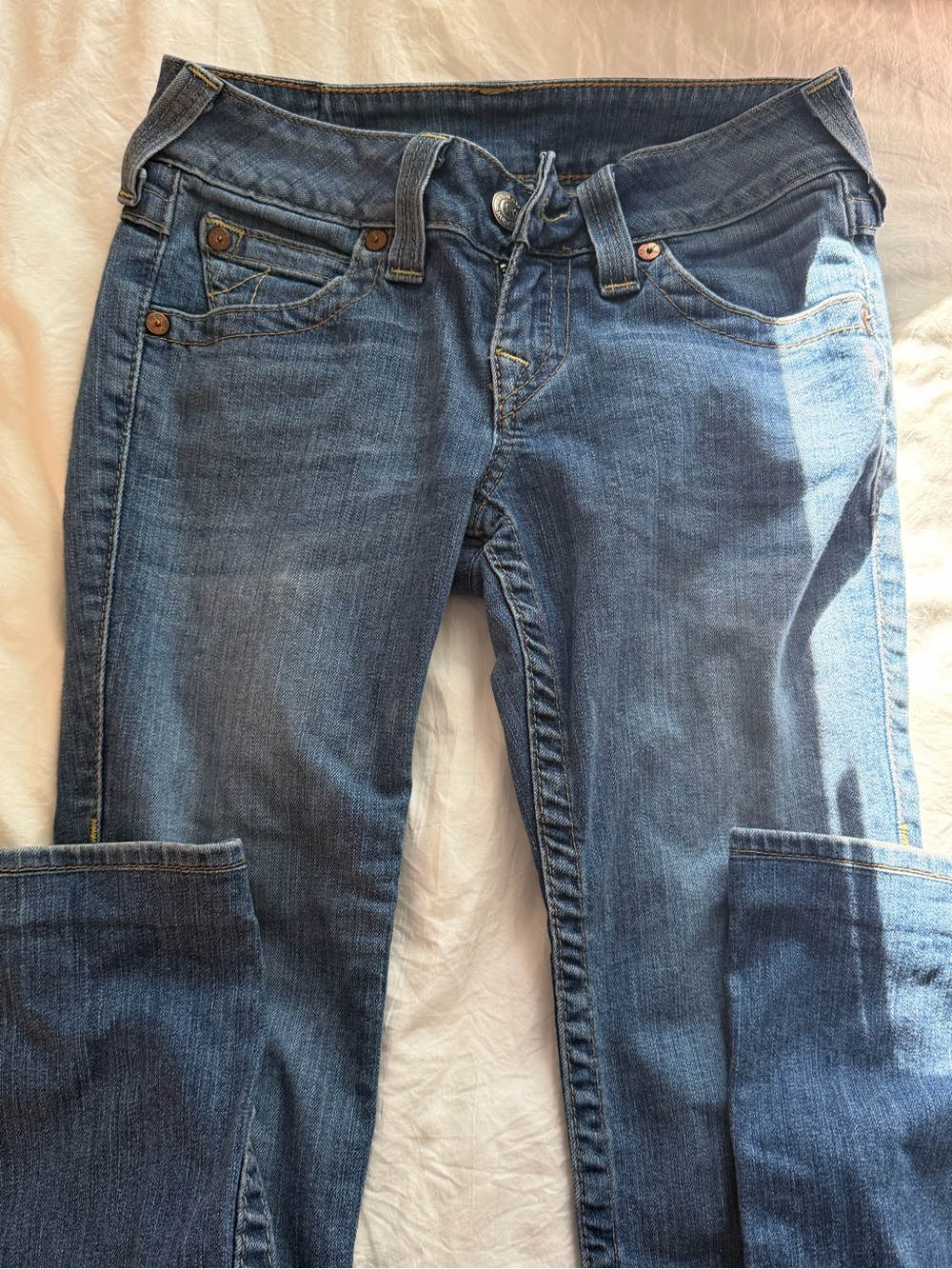 True Religion Women's Dark Blue Skinny Jeans